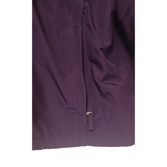 Lands End Squall Insulated Coat Jacket Womens Large 14-16 Purple Utility Chore - Picture 8 of 13